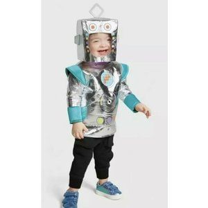 Baby Boys Girls  Hyde & Eek ROBOT Halloween Costume Sz 0/6 6/12 12/18 Months NWT
